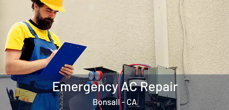  Emergency AC Repair Bonsall - CA