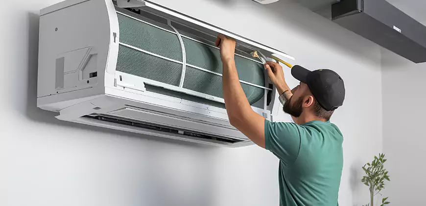 Bathroom and Small Space Ductless Installation in Bonsall